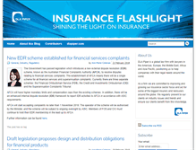 Tablet Screenshot of insuranceflashlight.com